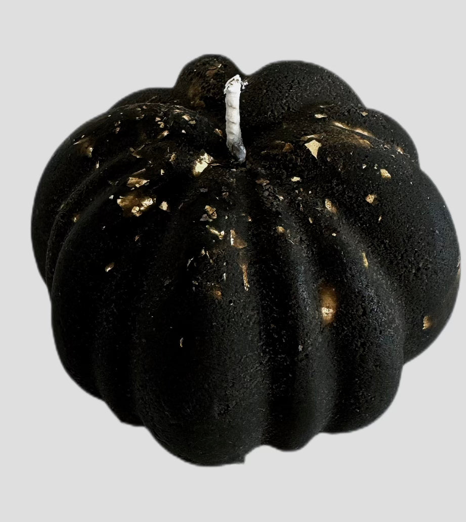 BLACK MARBLE PUMPKINS CANDLE BOX